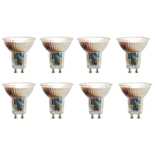 Luedd LED Lamp Smart - set van 8 - GU10 - 4.8W - 1800K 6500K - 400LM - dimbaar