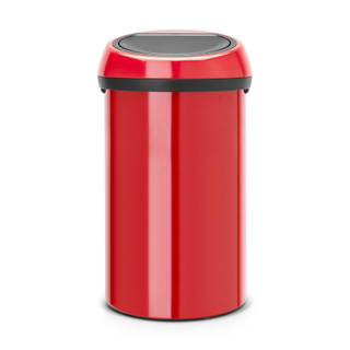 Brabantia Touch Bin Poubelle - 60 litres - passion red