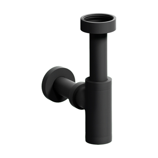 Clou Mini Suk designsifon 3.8x29cm speciaal voor fonteintjes Mat zwart