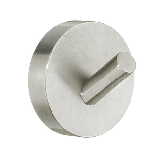 Smedbo Home Handdoekhaak - 4.8cm - enkel - geborsteld nikkel