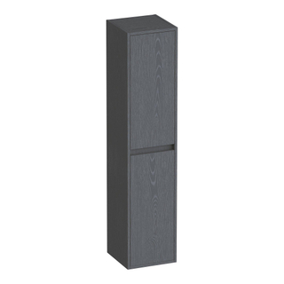 BRAUER Adore badkamerkast - 160x35x35cm - met 2 deuren greeploos links- of rechtsdraaiend Timber Grey