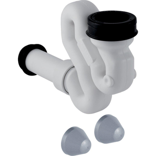 Siphon urinoir Geberit, blanc, dans urinoir, sortie arrière, diamètre de tube extérieur