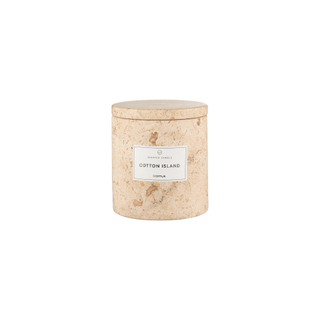 Blomus FRABLI Bougie parfumée - travertin - L - Travertine