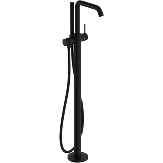 Hansgrohe Tecturis robinet de baignoire sur pied mat noir