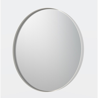 FugaFlow Eccelente Arredo Miroir rond 60cm cadre blanc mat