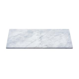 Wellmark Marble plate/schaal 30x13cm Marmer Wit