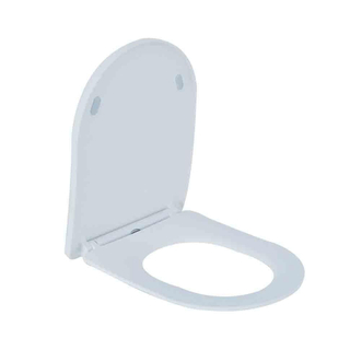 Wiesbaden Shade slim Abattant WC softclose et quick release mat blanc