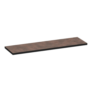 BRAUER MFCPlus Plan sous vasque MFC 160.4x46x3.6cm MFC Rusty/Noir