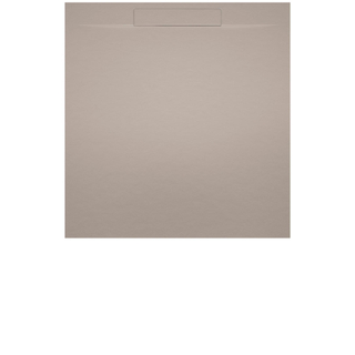 Riho ISOLA receveur de douche - 90x80x3cm - gris galet mat