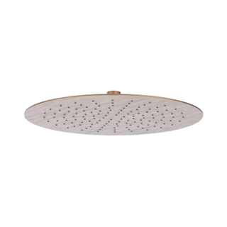 IVY Douche de tête - slim - 30cm - buses anticalcaire - Eco-air - Cuivre brossé mat PVD