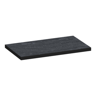 BRAUER MFCPlus Plan sous vasque MFC 80.6x46x3.6cm MFC Métal/Noir