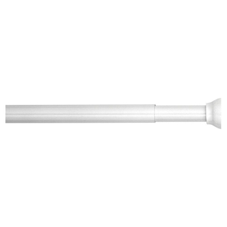 Sealskin Barre de douche à coincer ronde 20mm ajustable de 70cm à 115cm Blanc