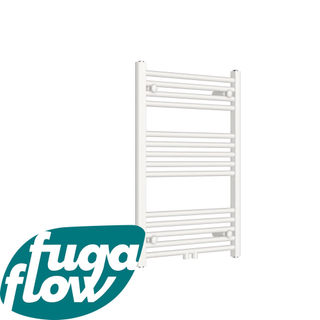 FugaFlow Eccelente Acces badkamer radiator 60x80cm recht middenaansluiting 362watt wit