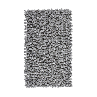 Aquanova Rocca Tapis de bain 70x120cm Gris argenté