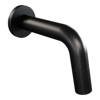 BRAUER Stripe Robinet de lavabo encastré - raccourcissable - noir mat