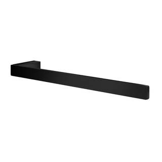 Smedbo Outline Handdoekhouder - 38x2.2x5.2cm - ophangen - Aluminium Mat zwart