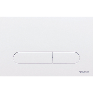 Duravit DuraSystem bedieningsplaat Beta 100 voor wandcloset kunststof wit