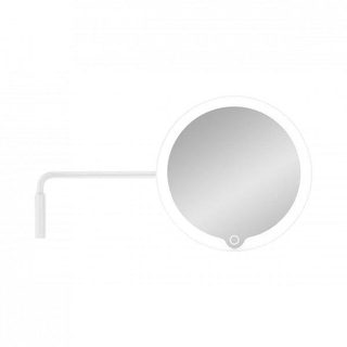 Wall-mounted LED Vanity Mirror | H 20 cm, B 20 cm, T 30,5 cm LED Kosmetikspiegel mit Wandhalterung