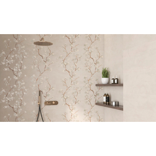 Colorker Enya Carrelage à motif - 30x100cm - 9.4mm - rectifié - Décor A - Nude