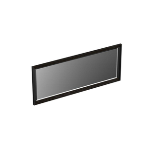 Forzalaqua reno 2.0 miroir 120x2x50cm chêne noir huilé