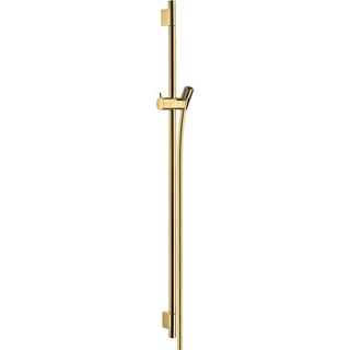 Hansgrohe Unica UnicaS Puro barre de douche coulissante 90cm avec flexible de douche Isiflex`B 160cm polished gold