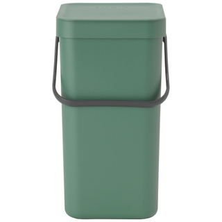 Brabantia Sort & Go Poubelle - 12 litres - poignée - avec barre - fir green
