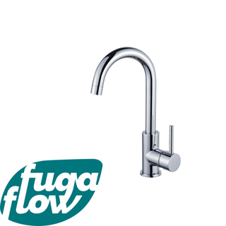 FugaFlow Eccelente Sobrado Badkamer wastafelkraan - hoog - draaibare uitloop - chroom