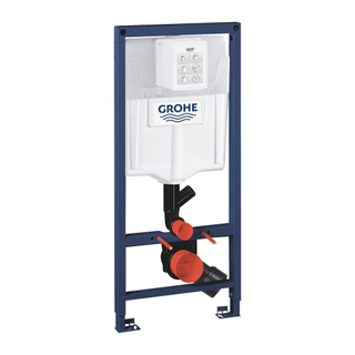 GROHE Rapid SL Bâti-support pour mur ou montage mural 113cm avec connexion pour ventilation d'odeurs externe