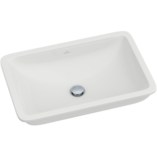 Villeroy & Boch Loop and Friends Lavabo à encastrer par dessous 61.5x39cm avec trop plein Blanc