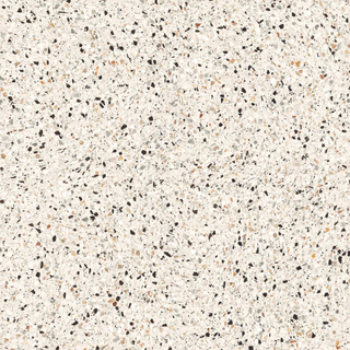 EnergieKer Medley - Carrelage Terrazzo et mural - 60x60cm - rectifié - Crème mat