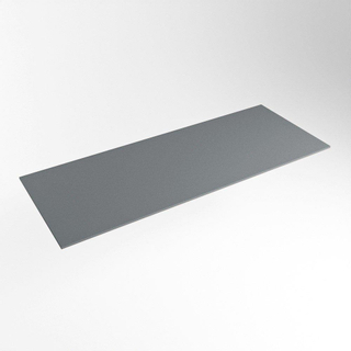 Mondiaz TOP 46 Plan sous vasque - 120x46x0.9cm - compatible comme plan de meuble - solid surface - Plata