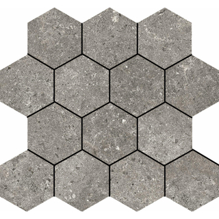 Baldocer Cerámica Stoneland wand- en vloertegel - 27x29cm - 9mm - gerectificeerd - Grijs