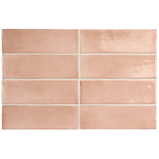 Equipe Ceramicas Premium Koko Carrelage mural - 15x5cm - 8mm - Rose