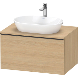 Duravit D-neo Meuble sous vasque 80x55x45.9cm 1 tiroir Chêne naturel mat