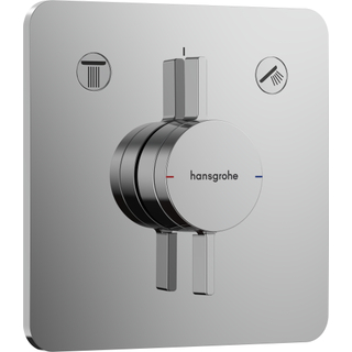Hansgrohe Duoturn Q mitigeur encastré pour 2 fonctions chrome