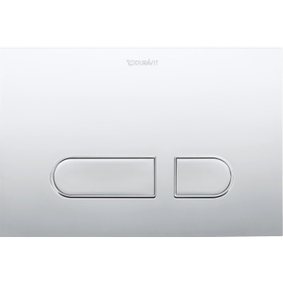 DuravitDuraSystemmechanische bedieningsplaat21.7x14.7cm wit