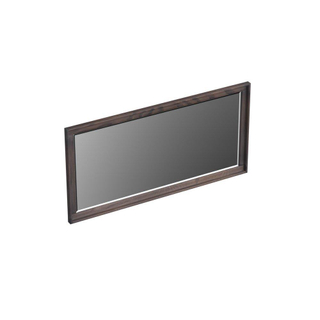 Forzalaqua reno 2.0 miroir 100x2x50cm chêne anthracite