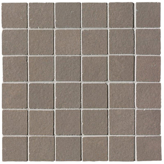 Fap Ceramiche Summer wand- en vloertegel - 30x30cm - Natuursteen look - Sciara macro mosaico mat (antraciet)