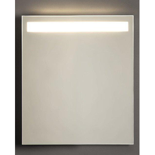 Adema Squared 2.0 badkamerspiegel 60x70cm met bovenverlichting LED met sensor schakelaar