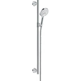 Hansgrohe Raindance select s 120 ensemble barre de douche ecosmart comfort 90 cm. chr-blanc