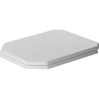 Duravit Serie 1930 WC-zitting 36.7x43.7x3.6cm met softclose met quickrelease Kunststof wit Glanzend
