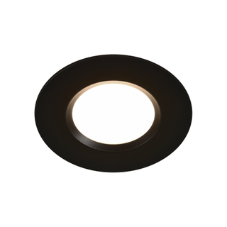Nordlux Mahi inbouwspot 8.5x4.5x8.5cm IP65 Incl. 9.5W LED 3000K zwart