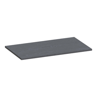 BRAUER Ocean Slim topblad - 80x46x2cm - Timber Grey