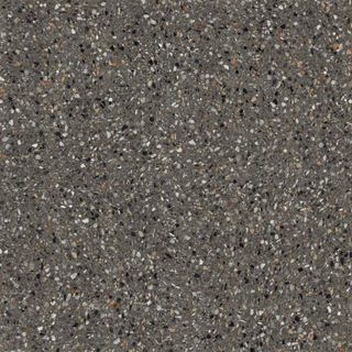 EnergieKer Medley - Carrelage Terrazzo et mural - 60x60cm - rectifié - Anthracite mat