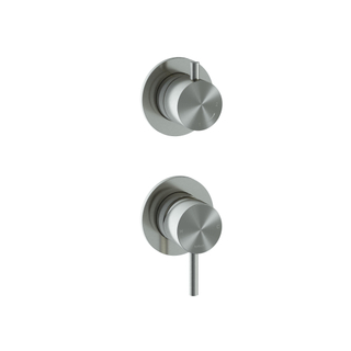 Hotbath Archie Mitigeur encastré avec inverseur 2 voies IX inox 316