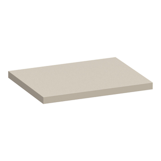 BRAUER Ocean Medium topblad - 60x46x4cm - mat beige