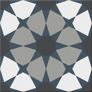 Cifre Ceramica Hidra carrelage mural et de sol - 20x20cm - 8.6mm - Carré - Hidra Prisma Cold