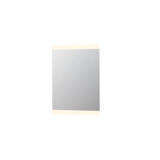 INK SP4 Spiegel - 70x4x80cm - LED onder en boven colour changing - dimbaar - aluminium Zilver