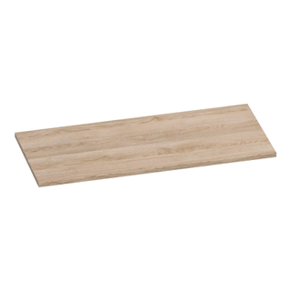 Brauer Ocean Slim Plan sous vasque - 99.4x46x1.8cm - Legno Calore mat