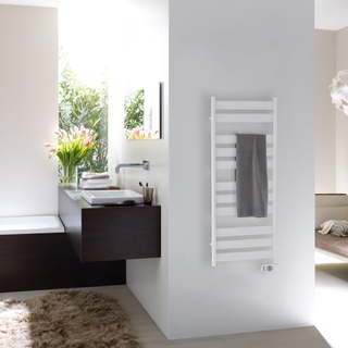 Zehnder Zeta elektrische designradiator - 160x60cm - 750W - wit (RAL9016) TWEEDEKANS